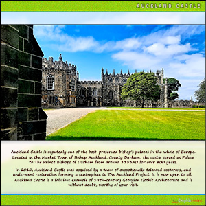 A "Blank" e-Card - with Fine Art Photographic Image: PALACE OF THE PRINCE BISHOPS