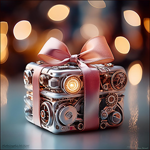 A BLANK e-CARD "HER STEAMPUNK MAKEUP TOOLBOX"