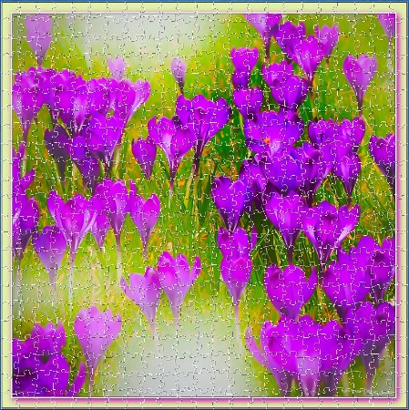 BUY NOW! THE CROCUS IN SONG Digital Jigsaw - Own it Forever