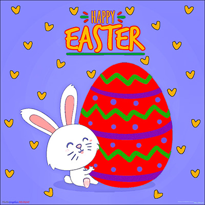 BUY NOW! BUNNY'S BIG EASTER HUG - eCARD