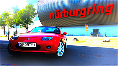 BUY NOW! TRUE RED – AT NÜRBURGRING - FINE ART PRINT