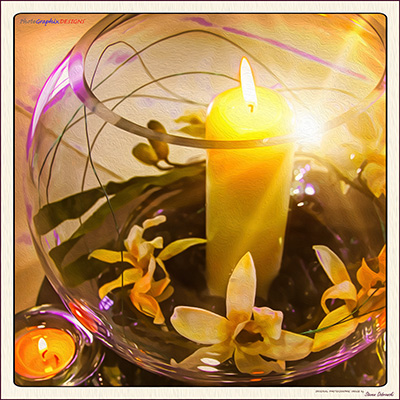 BUY NOW! THE WEDDING CANDLE - FINE ART PRINT