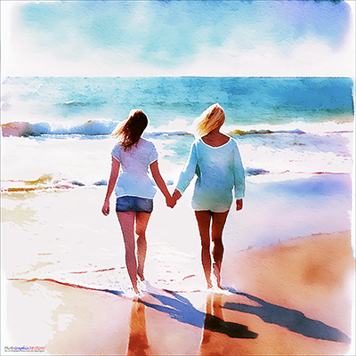 HOLDING HANDS