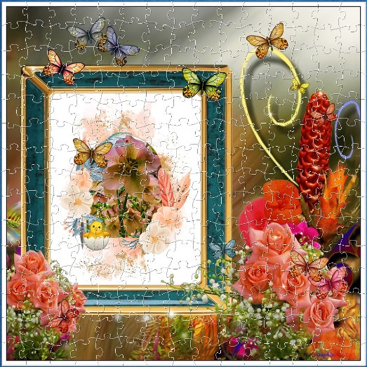 BUY NOW! A BEAUTIFUL EASTER - web-playable jigsaw